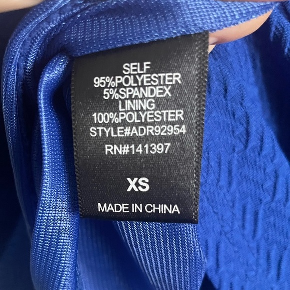 ASTR The Label Royal Blue Mini Dress. Pre-Owned. - Picture 4 of 6